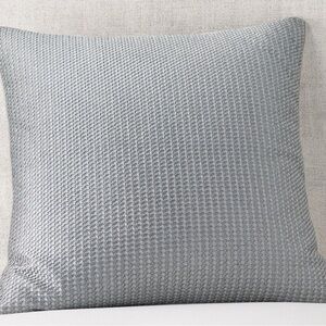 Hudson Park - Euro Sham Textured Gray
